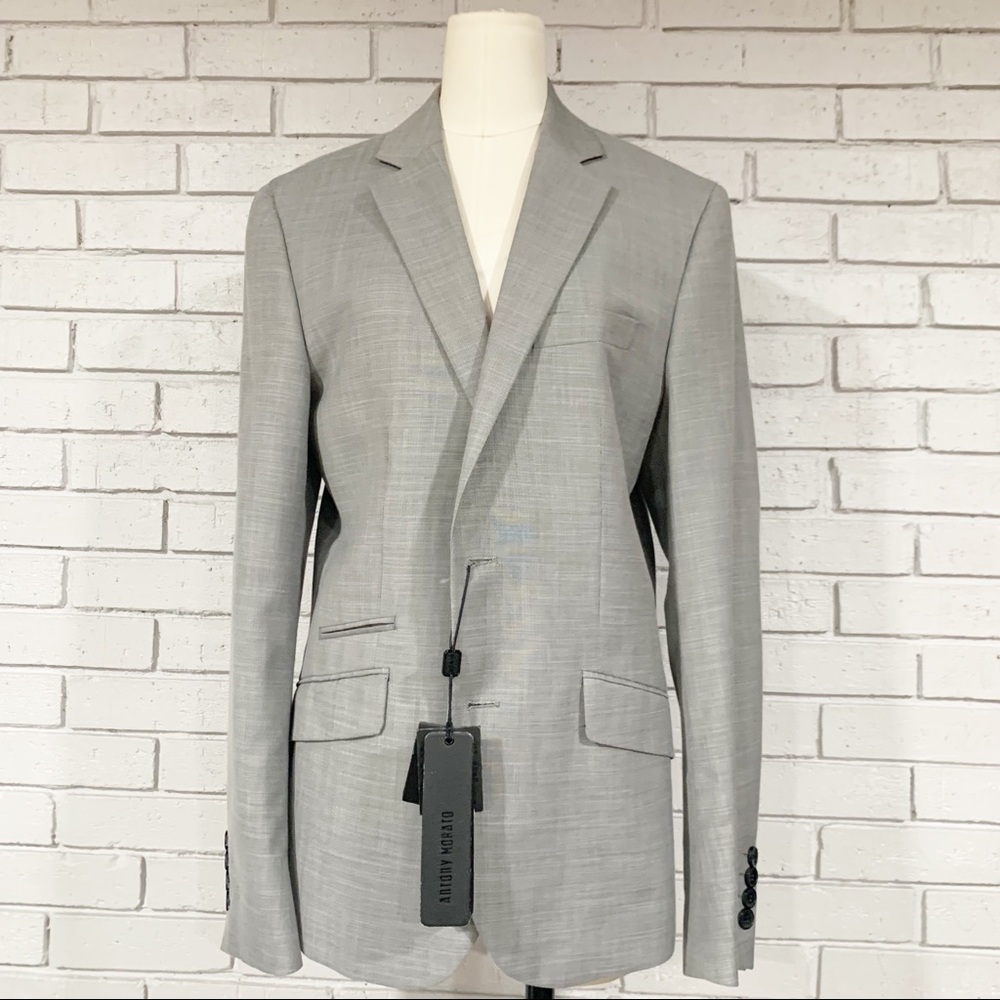 Antony Morato‎ Men's Gray Suit Jacket